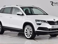 White Used 2018 Skoda Karoq SUV | £14,750 (Fair price)