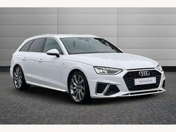 Arkona white Used 2023 Audi A4 S-Line Estate | £30,850 (Expensive)