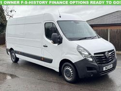 White Used 2021 Vauxhall Movano Edition Van | £11,000 (Fair price)