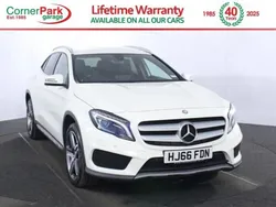 White Used 2016 Mercedes GLA220 AMG line SUV | £13,999 (Fair price)