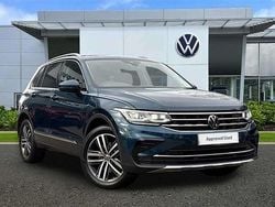Blue Used 2022 VW Tiguan Elegance SUV | £24,742 (Good price)