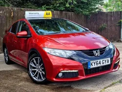 Red Used 2014 Honda Civic SR Hatchback | £4,995 (Fair price)