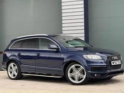Blue Used 2012 Audi Q7 S-line plus SUV | £7,290 (Good price)