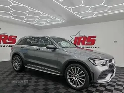Grey Used 2022 Mercedes GLC300 AMG Line Premium Estate | £32,600 (Good price)