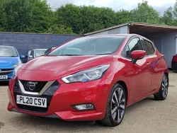 Red Used 2020 Nissan Micra Tekna Hatchback | £7,990