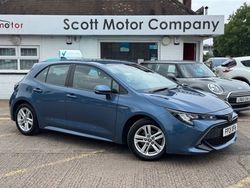 Blue Used 2021 Toyota Corolla Hatchback | £14,399 (Fair price)