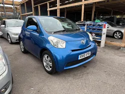 Blue Used 2010 Toyota iQ Hatchback | £3,300 (Good price)
