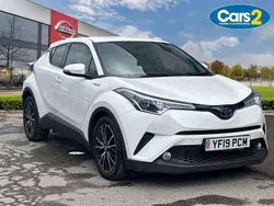 White Used 2019 Toyota C-HR SUV | £13,490 (Fair price)