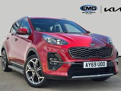 Red Used 2019 Kia Sportage GT-Line SUV | £14,295 (Good price)