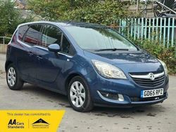 Blue Used 2015 Vauxhall Meriva MPV | £3,250 (Fair price)