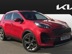 Red Used 2021 Kia Sportage GT-Line SUV | £17,616 (Good price)