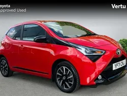 Red Used 2021 Toyota Aygo Trend Hatchback | £10,701 (Fair price)
