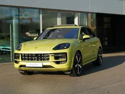 Paint to sample: peridot metallic New 2024 Porsche Cayenne GTS SUV | £125,000 (A bit pricey)