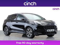 Black Used 2020 Ford Puma ST-Line SUV | £10,949 (Fair price)