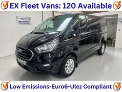 Black Used 2022 Ford Transit Custom Limited | £18,979 (Fair price)