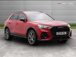 Red Used 2024 Audi Q3 Black Edition SUV | £35,990 (Fair price)