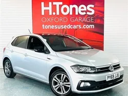 Silver Used 2019 VW Polo R-line Hatchback | £12,250 (A bit pricey)