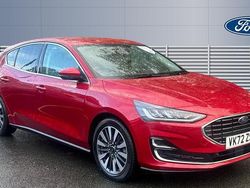 Red Used 2022 Ford Focus Titanium Hatchback | £15,349
