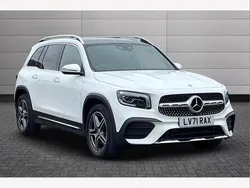 White Used 2021 Mercedes GLB200 AMG Line Premium Plus SUV | £30,395 (Fair price)