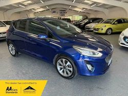 Blue Used 2018 Ford Fiesta Zetec Hatchback | £6,000 (Fair price)