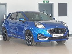 Blue Used 2022 Ford Puma ST-Line Hatchback | £16,398 (Fair price)