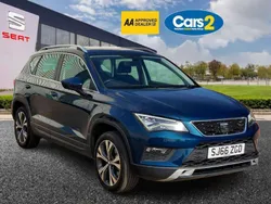 Blue Used 2016 Seat Ateca Ecomotive SUV | £10,157 (Fair price)