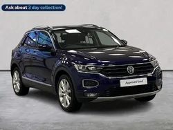 Blue Used 2018 VW T-Roc SEL SUV | £18,990 (Good price)