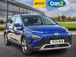 Blue New 2025 Hyundai Bayon Ultimate SUV | £24,990 (A bit pricey)