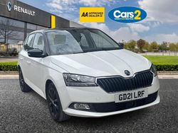 White Used 2021 Skoda Fabia Colour Edition Hatchback | £11,495 (Fair price)