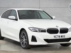 White Used 2024 BMW 330e Sport Line | £29,940