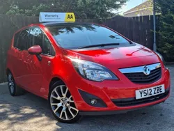 Red Used 2012 Vauxhall Meriva Active MPV | £3,995 (A bit pricey)
