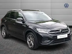 Black Used 2024 VW T-Roc R-line SUV | £24,170 (Fair price)