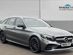 Mountain grey metallic Used 2018 Mercedes C43 AMG Premium Plus Estate | £25,000 (Good price)