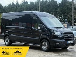 Black Used 2020 Ford Transit S | £13,990 (A bit pricey)