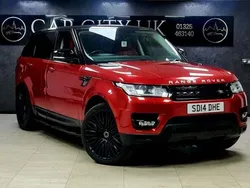 Red Used 2014 Land Rover Range Rover Sport HSE Dynamic SUV | £14,990 (Fair price)