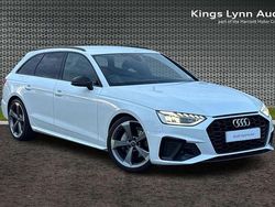 White Used 2021 Audi A4 Black Edition Estate | £24,989 (A bit pricey)