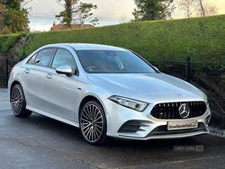 Silver Used 2020 Mercedes A250 AMG line Sedan | £16,250 (Expensive)