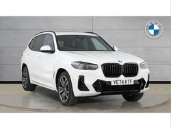 White Used 2024 BMW X3 M Sport SUV | £45,604 (Expensive)