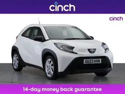 White Used 2023 Toyota Aygo PURE Hatchback | £11,099 (Good price)