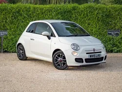 White Used 2015 Fiat 500S S Hatchback | £4,850 (Fair price)