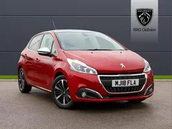 Red Used 2018 Peugeot 208 Allure Premium Hatchback | £8,990 (Fair price)