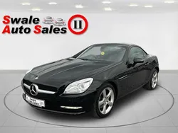 Black Used 2014 Mercedes SLK250 Cabriolet | £7,495 (Fair price)