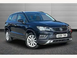 Black Used 2016 Seat Ateca SE SUV | £8,990 (Fair price)