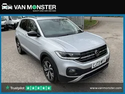 Silver Used 2024 VW T-Cross Black Edition SUV | £16,499 (Good price)
