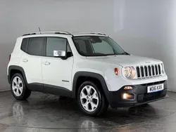 White Used 2016 Jeep Renegade Limited SUV | £9,300 (Fair price)