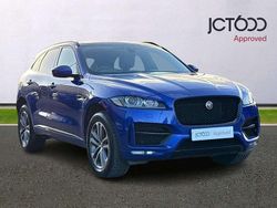 Blue Used 2020 Jaguar F-Pace R-Sport SUV | £24,500 (Fair price)