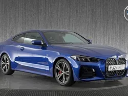 Blue New 2024 BMW 420 M Sport Coupe | £39,999 (Expensive)