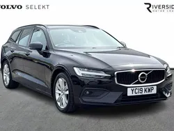 Onyx black Used 2019 Volvo V60 Momentum Estate | £16,990 (Fair price)