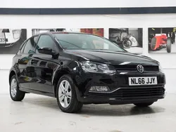 Black Used 2016 VW Polo Match Hatchback | £8,131 (Fair price)