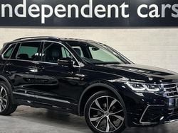 Black Used 2022 VW Tiguan R-line SUV | £27,480 (Fair price)